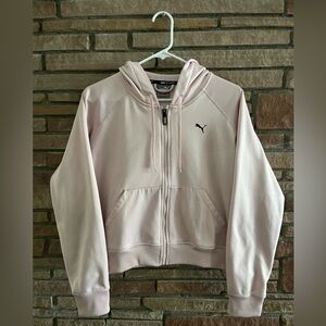 Light pink PUMA zip-up
